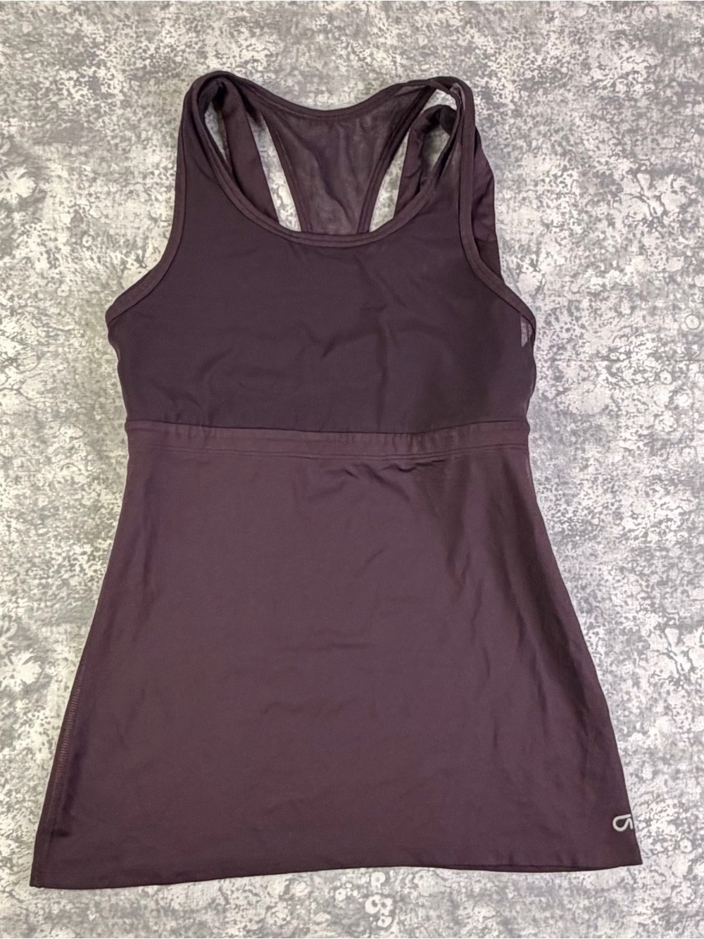 GAP Women's Racerback Tank Top in Plum